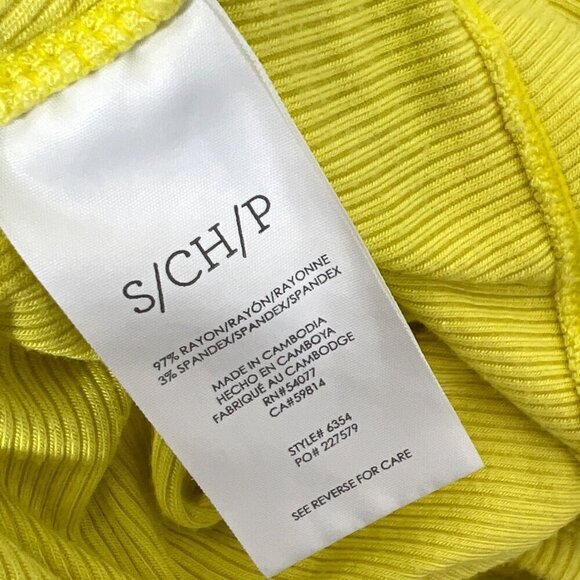 CAbi Radiant Tank Top Citrus (Yellow) Sz S #6354 EUC - Picture 4 of 4